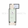 квартира-студия, 25,66кв.м. - изображение 1
