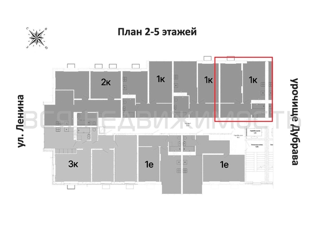 1-комнатная квартира, 46.1кв.м - изображение 1