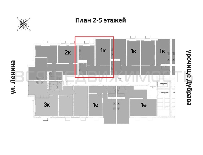 1-комнатная квартира, 45.2кв.м - изображение 1