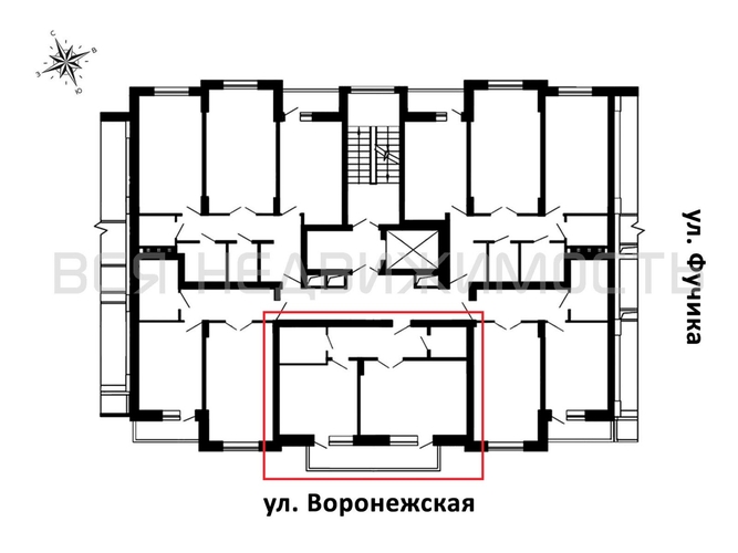 1-комнатная квартира, 45.4кв.м - изображение 1