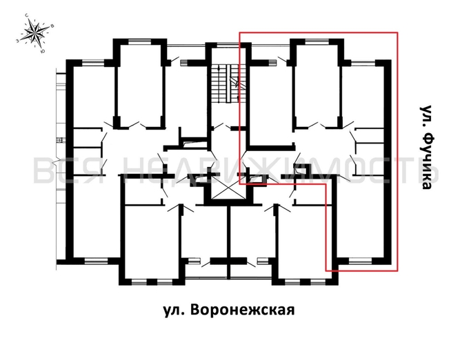 3-комнатная квартира, 89.3кв.м - изображение 1