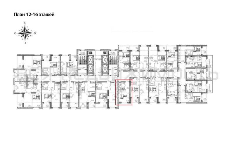 квартира-студия, 20,17кв.м. - изображение 1