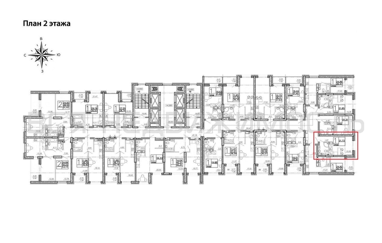 квартира-студия, 21,73кв.м. - изображение 1