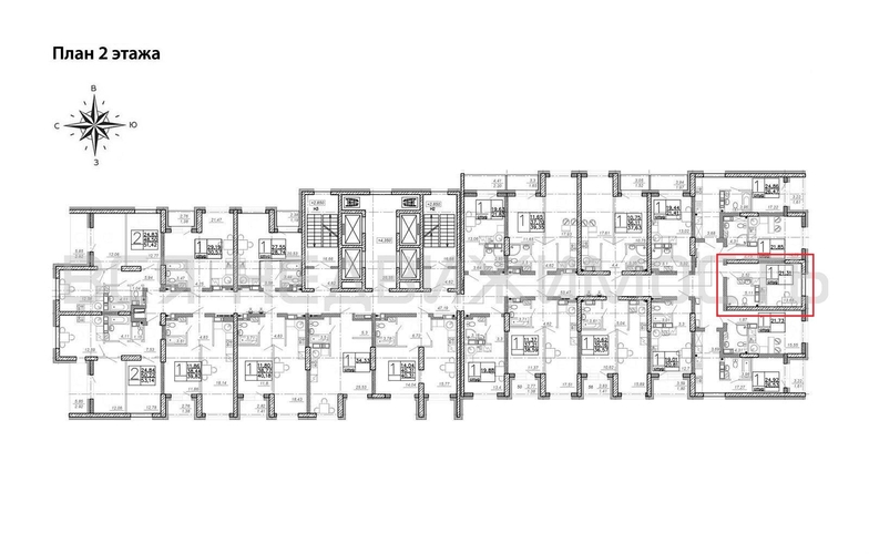 квартира-студия, 21,31кв.м. - изображение 1