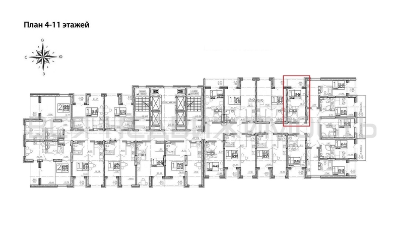 квартира-студия, 21,39кв.м. - изображение 1