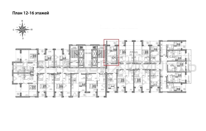квартира-студия, 22,01кв.м. - изображение 1
