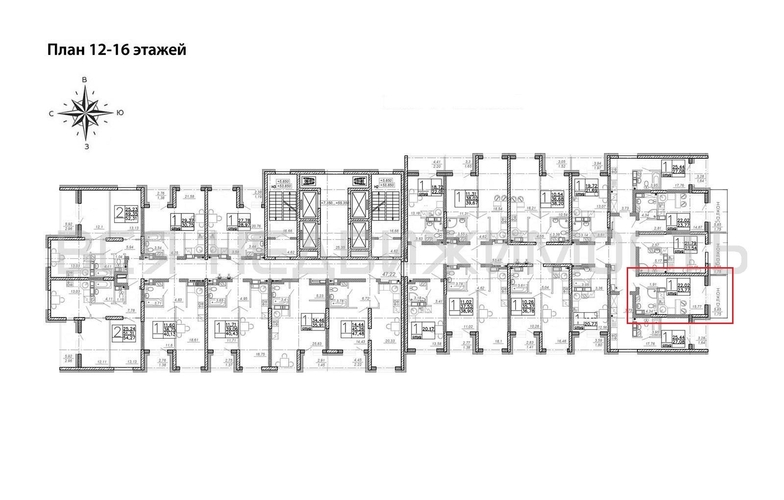 квартира-студия, 23,77кв.м. - изображение 1
