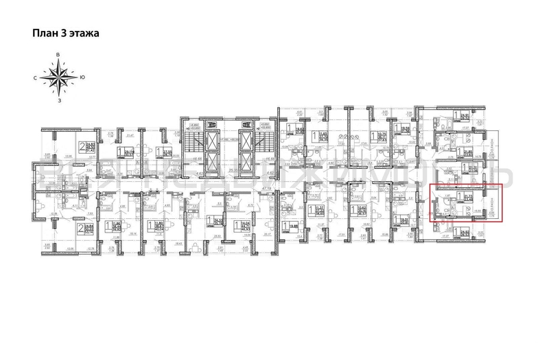 квартира-студия, 23,48кв.м. - изображение 1