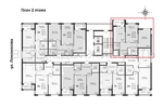 2-комнатная квартира, 58.65кв.м - изображение 2 2-комнатная квартира, 58.65кв.м - изображение 2