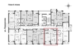1-комнатная квартира, 45.71кв.м - изображение 2