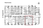 1-комнатная квартира, 45.67кв.м - изображение 2 1-комнатная квартира, 45.67кв.м - изображение 2