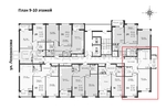 2-комнатная квартира, 62.33кв.м - изображение 2 2-комнатная квартира, 62.33кв.м - изображение 2