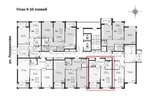 1-комнатная квартира, 45.64кв.м - изображение 2