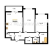 2-комнатная квартира, 78.91кв.м - изображение 1