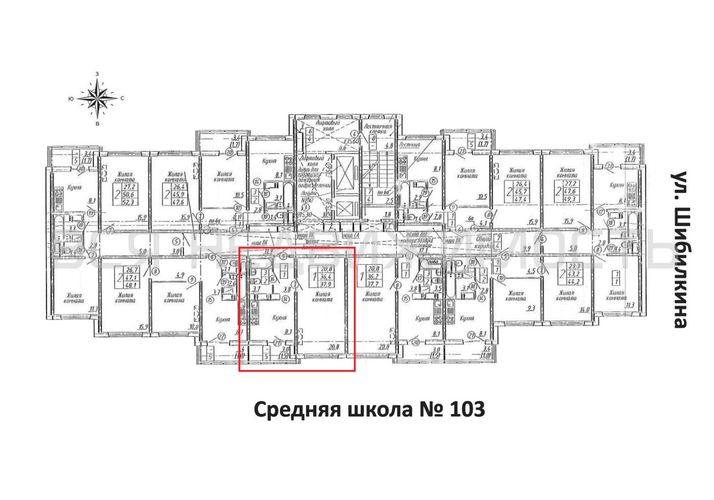 1-комнатная квартира, 37.7кв.м - изображение 1