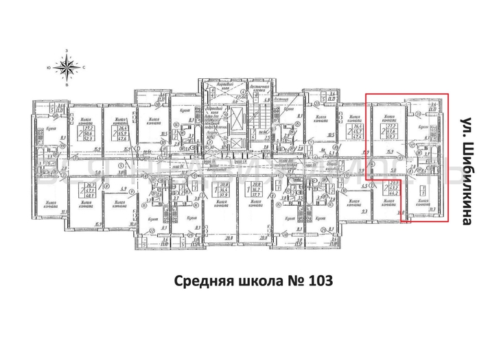 2-комнатная квартира, 49.3кв.м - изображение 1