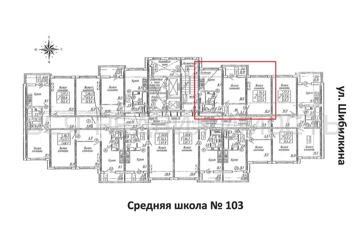 2-комнатная квартира, 47.4кв.м - изображение 1