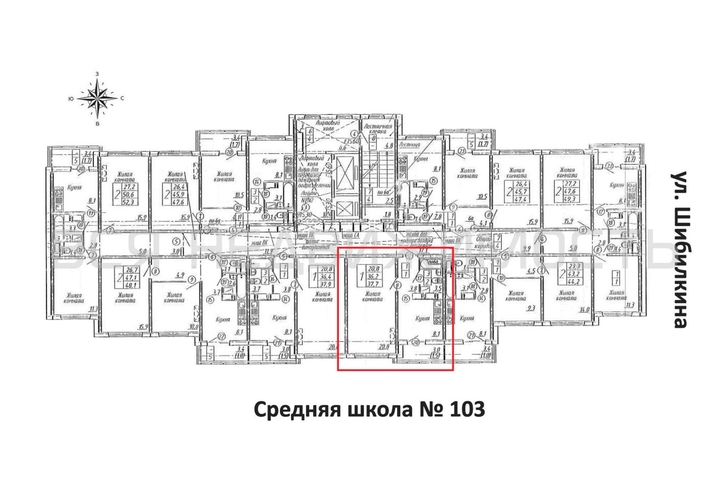 1-комнатная квартира, 37.7кв.м - изображение 1