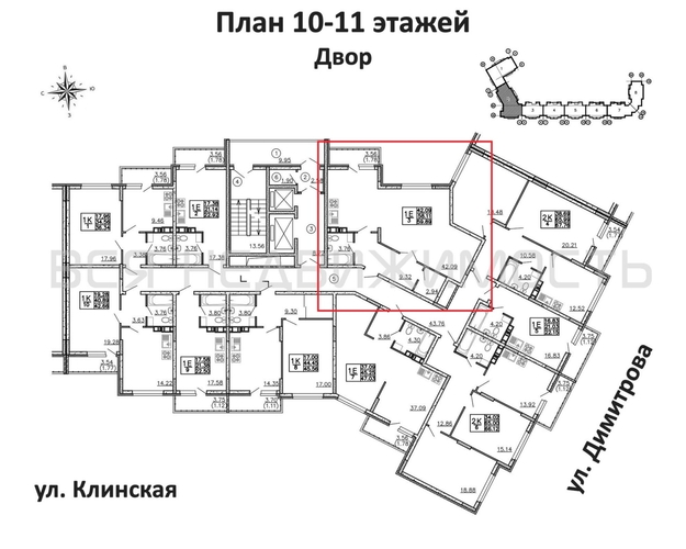квартира-студия, 59,92кв.м. - изображение 1