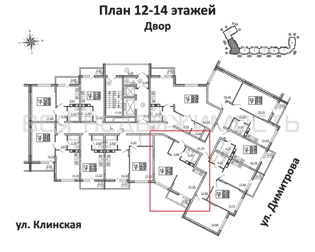 квартира-студия, 47кв.м. - изображение 1