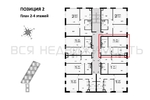 1-комнатная квартира, 34.81кв.м - изображение 2