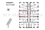 1-комнатная квартира, 34.81кв.м - изображение 2