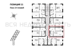 1-комнатная квартира, 34.81кв.м - изображение 2