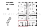1-комнатная квартира, 37.4кв.м - изображение 2