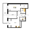 2-комнатная квартира, 77.28кв.м - изображение 1
