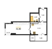 1-комнатная квартира, 41.4кв.м - изображение 1