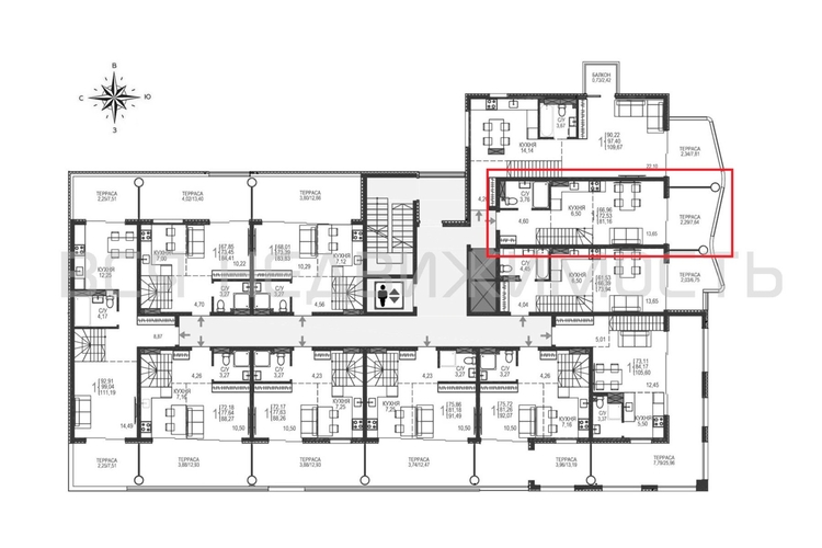 1-комнатная квартира, 81.23кв.м - изображение 1