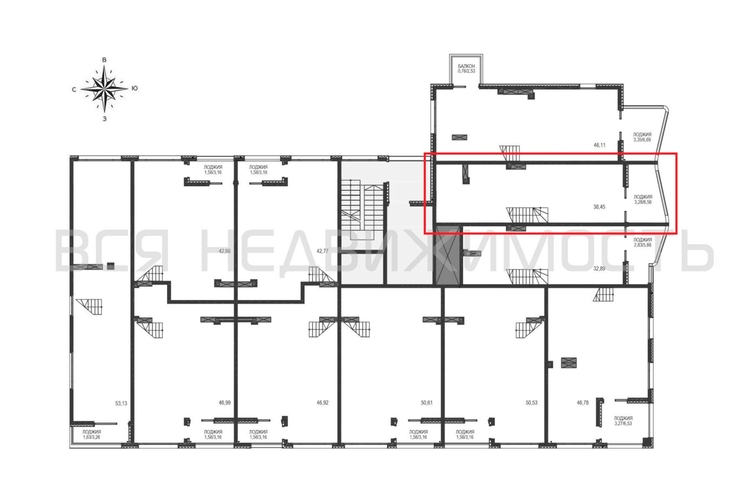 1-комнатная квартира, 81.23кв.м - изображение 2