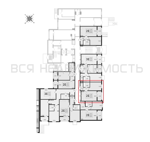 1-комнатная квартира, 39.53кв.м - изображение 1