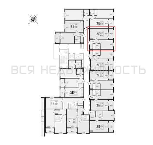 1-комнатная квартира, 40.84кв.м - изображение 1