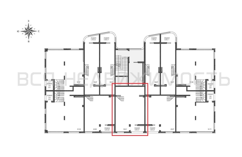 1-комнатная квартира, 91.09кв.м - изображение 2