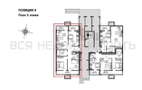 3-комнатная квартира, 76.98кв.м - изображение 2