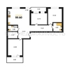 3-комнатная квартира, 99.6кв.м - изображение 1