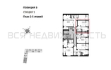 1-комнатная квартира, 31.07кв.м - изображение 2