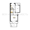 2-комнатная квартира, 74.3кв.м - изображение 1