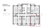 1-комнатная квартира, 40.8кв.м - изображение 2