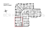 2-комнатная квартира, 56.01кв.м - изображение 2