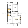 3-комнатная квартира, 92.34кв.м - изображение 1