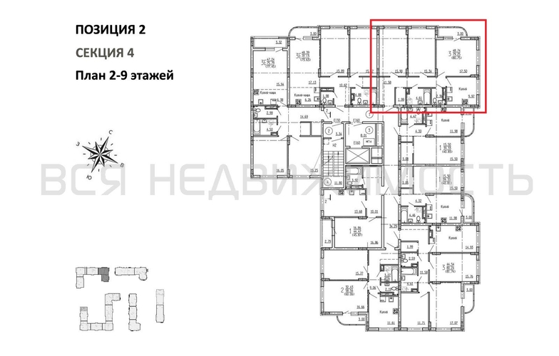 3-комнатная квартира, 80.75кв.м - изображение 1