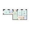 3-комнатная квартира, 86.89кв.м - изображение 1