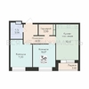 2-комнатная квартира, 55.04кв.м - изображение 1