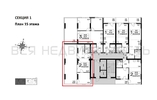 1-комнатная квартира, 75.12кв.м - изображение 2