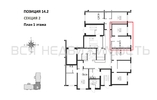 1-комнатная квартира, 33.5кв.м - изображение 2