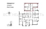 2-комнатная квартира, 63.7кв.м - изображение 2
