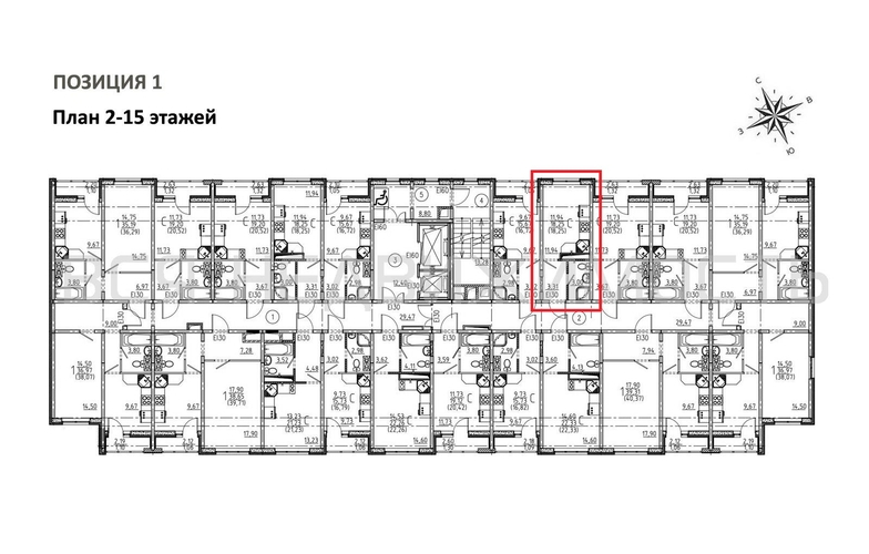 квартира-студия, 18,25кв.м. - изображение 1