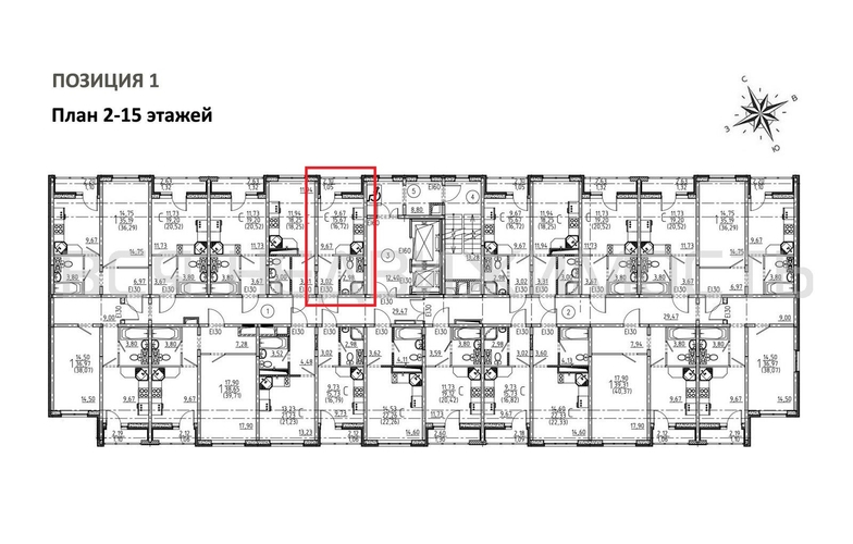 квартира-студия, 16,72кв.м. - изображение 1